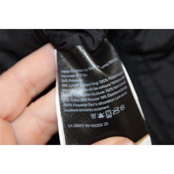 Lululemon size 4 womens down quilted reversible black jacket - Picture 6 of 14